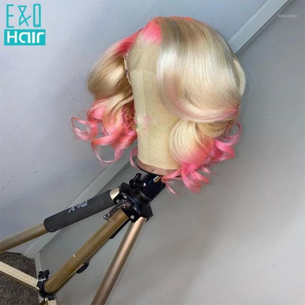 honey blonde pink ombre colored transparent lace short bob 13x4 front human hair wigs for women brazilian remy pre plucked1, Black;brown
honey blonde pink ombre colored transparent lace short bob 13x4 front human hair wigs for women brazilian remy pre plucked1, Black;brown