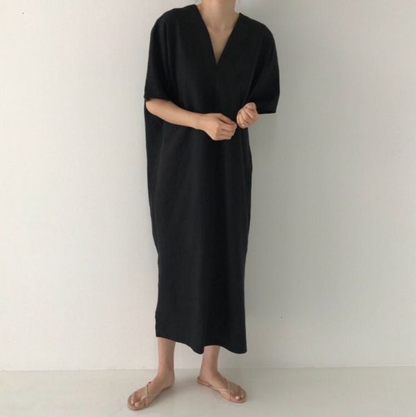 casual dresses ins korean minimalist loose slouchy v-neck long short sleeve dress, Black;gray
casual dresses ins korean minimalist loose slouchy v-neck long short sleeve dress, Black;gray