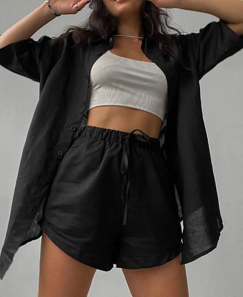 women's tracksuits shzq sampic casual lounge wear summer green tracksuit women shorts set short sleeve shirt and loose mini two piece, Gray
women's tracksuits shzq sampic casual lounge wear summer green tracksuit women shorts set short sleeve shirt and loose mini two piece, Gray