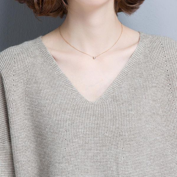 women's sweaters v lead sweater, loose fitting head, korean version, 2021 autumn style bottoming sweater long sleeved blouse., White;black
women's sweaters v lead sweater, loose fitting head, korean version, 2021 autumn style bottoming sweater long sleeved blouse., White;black
