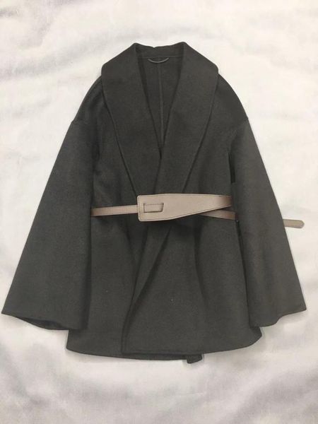 spring autumn women woolen coat 100% wool turn down collar with belt warm classic double -faced cashmere women's & blends1, Black
spring autumn women woolen coat 100% wool turn down collar with belt warm classic double -faced cashmere women's & blends1, Black