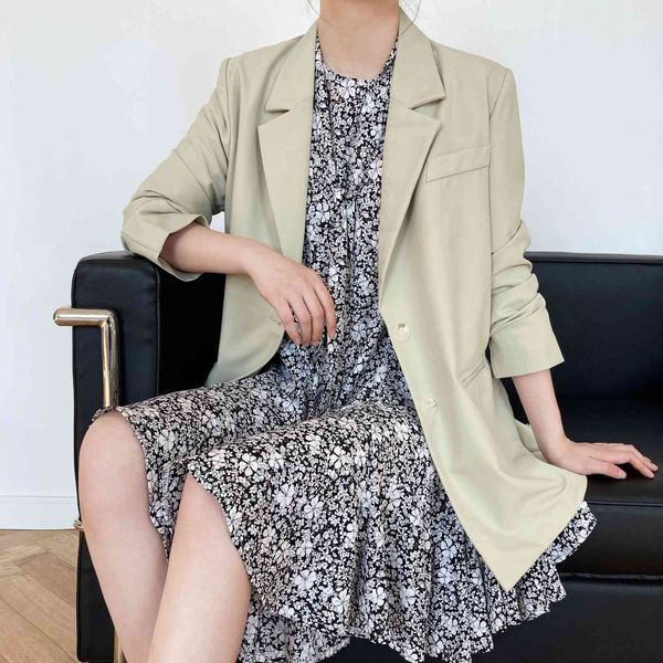 women's suits & blazers design sense thin suit coat 2021 summer solid notched casual korean sunscreen office lady o5if, White;black
women's suits & blazers design sense thin suit coat 2021 summer solid notched casual korean sunscreen office lady o5if, White;black