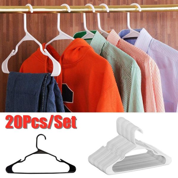 hangers & racks 20 pcs/set plastic thickened non-slip portable clothing storage durable wardrobe holder household drying
hangers & racks 20 pcs/set plastic thickened non-slip portable clothing storage durable wardrobe holder household drying