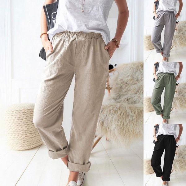 women's pants & capris 2021 spring autumn woman casual high waist linen light straight joggers elastic loose trousers 2xl pantalones, Black;white
women's pants & capris 2021 spring autumn woman casual high waist linen light straight joggers elastic loose trousers 2xl pantalones, Black;white