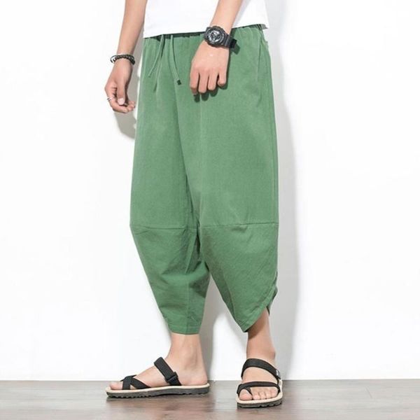 men's pants 2021 men elastic capri plus size casual solid color drawstring oversize trousers loose sweatpants male, Black
men's pants 2021 men elastic capri plus size casual solid color drawstring oversize trousers loose sweatpants male, Black