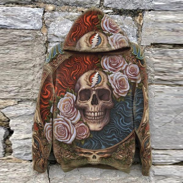 men's hoodies & sweatshirts autumn skull flower print men 2021 winter long sleeve hooded pullover retro pocket male hoodie harajuku, Black
men's hoodies & sweatshirts autumn skull flower print men 2021 winter long sleeve hooded pullover retro pocket male hoodie harajuku, Black