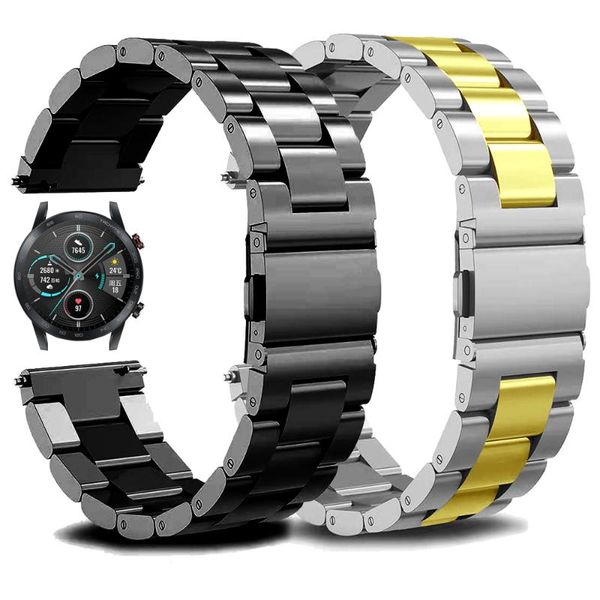 watch bands 20mm 22mm stainless steel wrist strap for honor magic 2 42/46mm watchband metal band es/gs pro luxury bracelet, Black;brown
watch bands 20mm 22mm stainless steel wrist strap for honor magic 2 42/46mm watchband metal band es/gs pro luxury bracelet, Black;brown