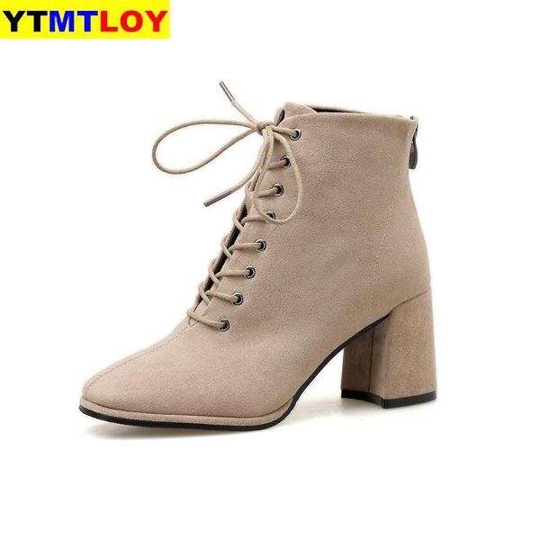 women's short boots europe and america 2021 autumn winter fashion thick heels shoes size 35-39, Black
women's short boots europe and america 2021 autumn winter fashion thick heels shoes size 35-39, Black