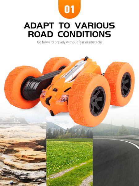 new double-sided body rolling 360 degree stunt remote control car racing car double side stunt car kid gift toy model
new double-sided body rolling 360 degree stunt remote control car racing car double side stunt car kid gift toy model