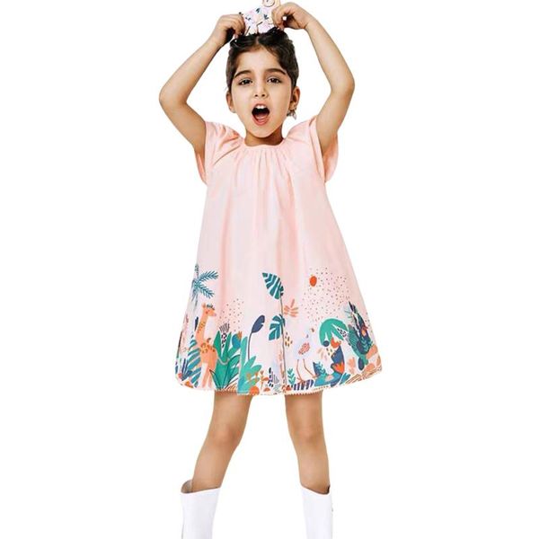 2-8y kids baby girls short sleeve print dress children stylish floral casual mini for daily wear girl's dresses, Red;yellow
2-8y kids baby girls short sleeve print dress children stylish floral casual mini for daily wear girl's dresses, Red;yellow