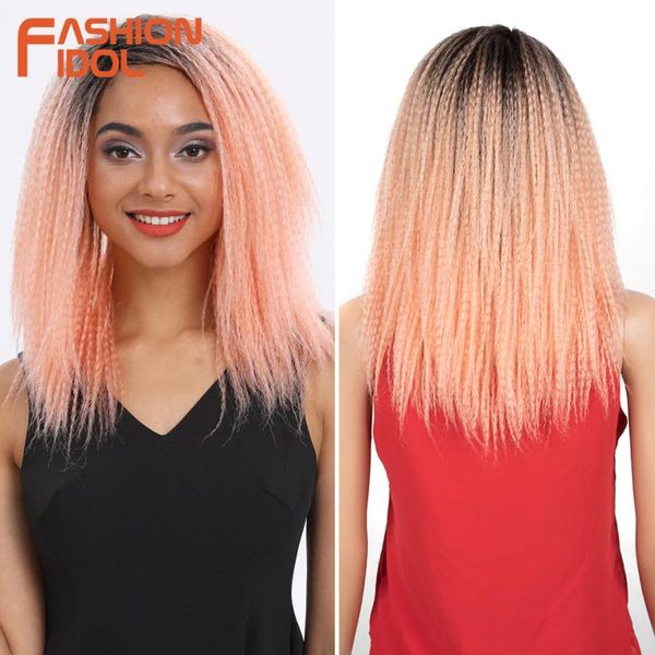 synthetic wigs fashion idol kinky straight wig for black women african fluffy curly hair ombre pink blonde glueless cosplay
synthetic wigs fashion idol kinky straight wig for black women african fluffy curly hair ombre pink blonde glueless cosplay