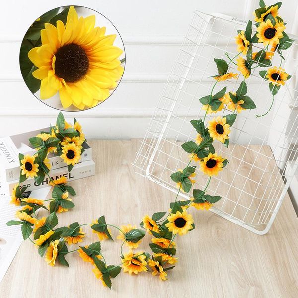 decorative flowers & wreaths simulation sunflower flower vine 10 big idyllic wedding arrangement rattan decor household pipe winding
decorative flowers & wreaths simulation sunflower flower vine 10 big idyllic wedding arrangement rattan decor household pipe winding