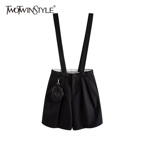 casual patchwork overalls shorts for women high waist loose solid wide leg female fashion clothing 210521, White;black
casual patchwork overalls shorts for women high waist loose solid wide leg female fashion clothing 210521, White;black