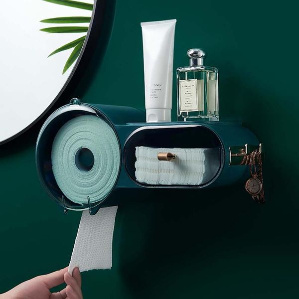 toilet paper holders punch self adhesive waterproof wall mounted tissue box cover multifunction bathroom storage organizer holder
toilet paper holders punch self adhesive waterproof wall mounted tissue box cover multifunction bathroom storage organizer holder