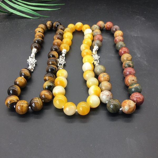 chunky necklace big round multicolor picasso yellow jade tiger's eye stone 16mm choker collar de mujer neckalce chokers, Golden;silver
chunky necklace big round multicolor picasso yellow jade tiger's eye stone 16mm choker collar de mujer neckalce chokers, Golden;silver