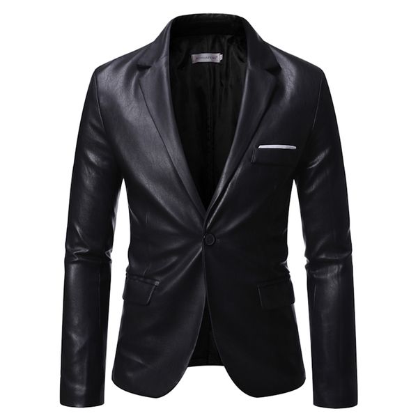 artificial skin jacket pu men's business leather suit business large size 6xl / black autumn men's clothing 211111
artificial skin jacket pu men's business leather suit business large size 6xl / black autumn men's clothing 211111