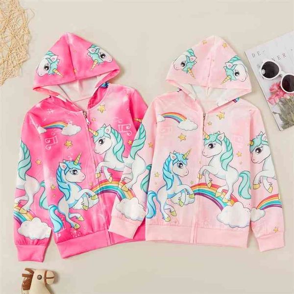 spring and autumn fashionable unicorn rainbow print allover hooded coat for kids girl clothes 210528, Blue;gray
spring and autumn fashionable unicorn rainbow print allover hooded coat for kids girl clothes 210528, Blue;gray
