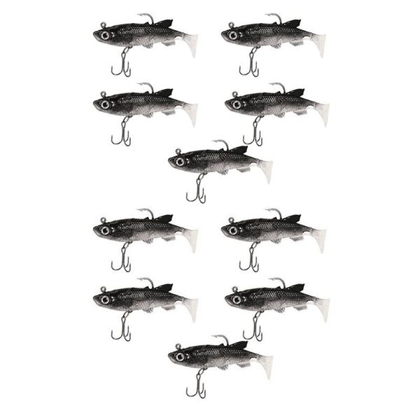 10pcs/lot soft lure 8cm 14g wobblers artificial bait fishing lures sea bass carp lead fish jig jump ropes
10pcs/lot soft lure 8cm 14g wobblers artificial bait fishing lures sea bass carp lead fish jig jump ropes