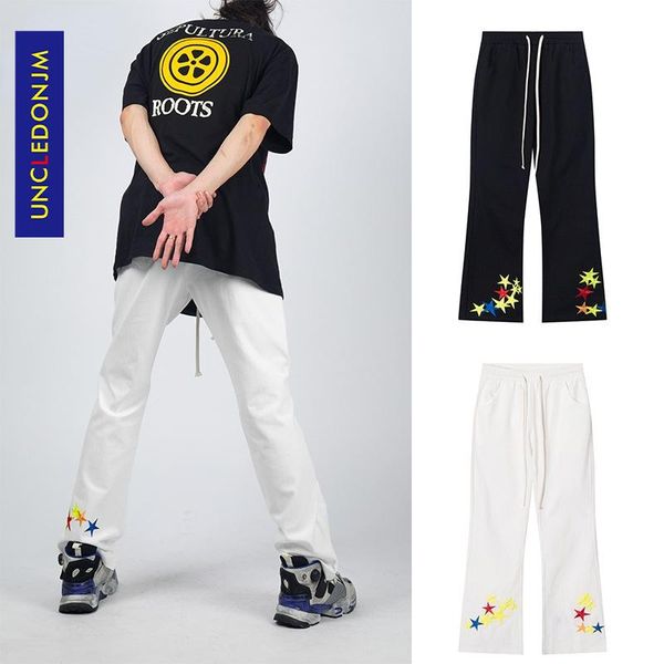 men's pants uncledonjm star embroidery cargo men japanese streetwear hip hop tactical korean clothes trousers 050, Black
men's pants uncledonjm star embroidery cargo men japanese streetwear hip hop tactical korean clothes trousers 050, Black