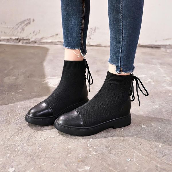 boots air mesh black leather winter women shoes woman round toe lace up square high heels fad sock ankle
boots air mesh black leather winter women shoes woman round toe lace up square high heels fad sock ankle