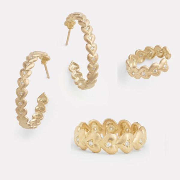 earrings & necklace 2022 valentine's day gift jewelry set full heart shaped circle band gold color fashion hoop earring ear cuff finger, Silver
earrings & necklace 2022 valentine's day gift jewelry set full heart shaped circle band gold color fashion hoop earring ear cuff finger, Silver