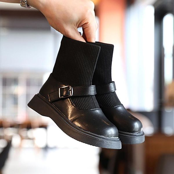 boots girls spring-fall kids knitted children' short botas pu leather bottes little baby shoes xz142, Black;grey
boots girls spring-fall kids knitted children' short botas pu leather bottes little baby shoes xz142, Black;grey