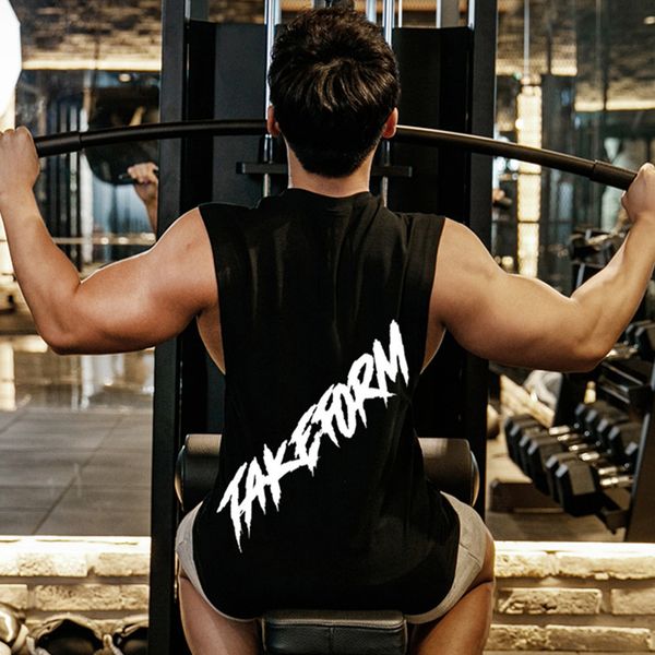 men's vests muscle exercise men impression vest running fast-drying the tank male thin breathable with no sleeves, Black;white
men's vests muscle exercise men impression vest running fast-drying the tank male thin breathable with no sleeves, Black;white