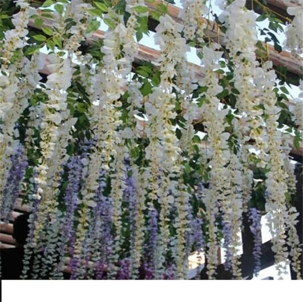 2021 romantic artificial flowers simulation wisteria vine wedding decorations long short silk plant bouquet room office garden accessorie
2021 romantic artificial flowers simulation wisteria vine wedding decorations long short silk plant bouquet room office garden accessorie