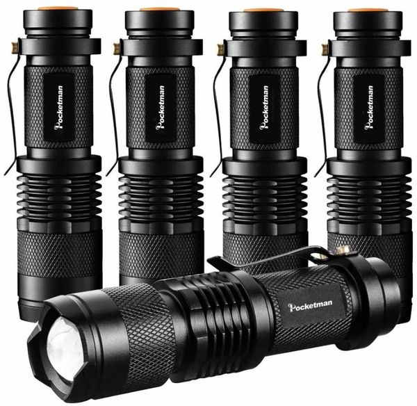flashlights torches 5 pack ultra bright penlight lights lantern torch waterproof led bulbs adjustable focus hunting, cycling, cli
flashlights torches 5 pack ultra bright penlight lights lantern torch waterproof led bulbs adjustable focus hunting, cycling, cli