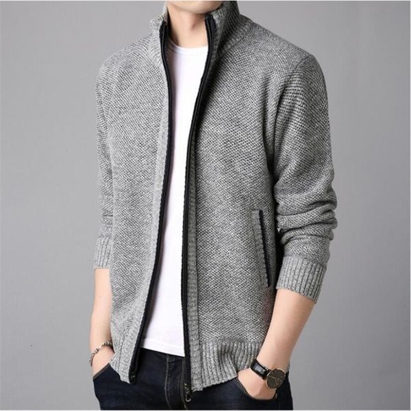 men's autumn cardigan men sweaters thick warm knitted sweater mens jackets coats male clothing casual knitwear, White;black
men's autumn cardigan men sweaters thick warm knitted sweater mens jackets coats male clothing casual knitwear, White;black