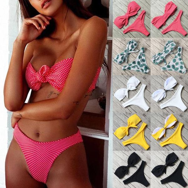 bikinis bandage women swimwear beachwear solid 2 pieces bikini swimsuit bathing suit female brazilian mujer women's, White;black
bikinis bandage women swimwear beachwear solid 2 pieces bikini swimsuit bathing suit female brazilian mujer women's, White;black