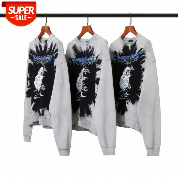 dark washed and worn tie-dye printed crew neck sweater oversize loose hip-hop jacket for men women #v85e, Black
dark washed and worn tie-dye printed crew neck sweater oversize loose hip-hop jacket for men women #v85e, Black