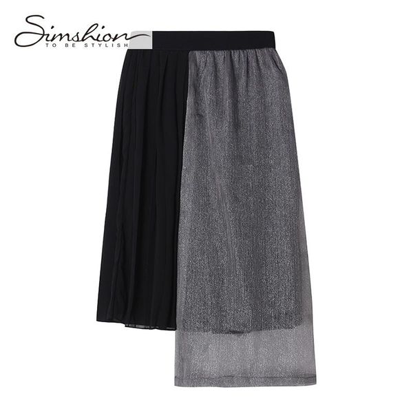 skirts casual patchwork women mesh black tulle pleated skirt autumn vintage loose knee-length elegant party
skirts casual patchwork women mesh black tulle pleated skirt autumn vintage loose knee-length elegant party