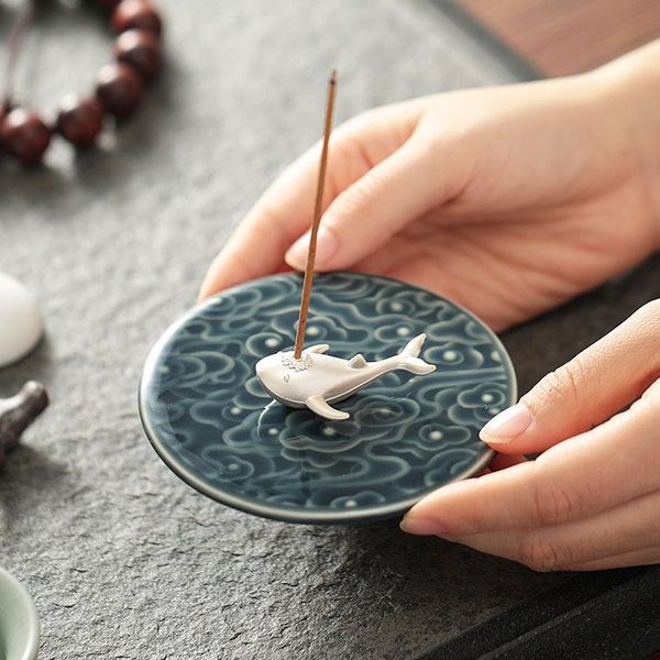 fragrance lamps creative whale incense holder household stove zen decoration alloy small sandalwood line
fragrance lamps creative whale incense holder household stove zen decoration alloy small sandalwood line