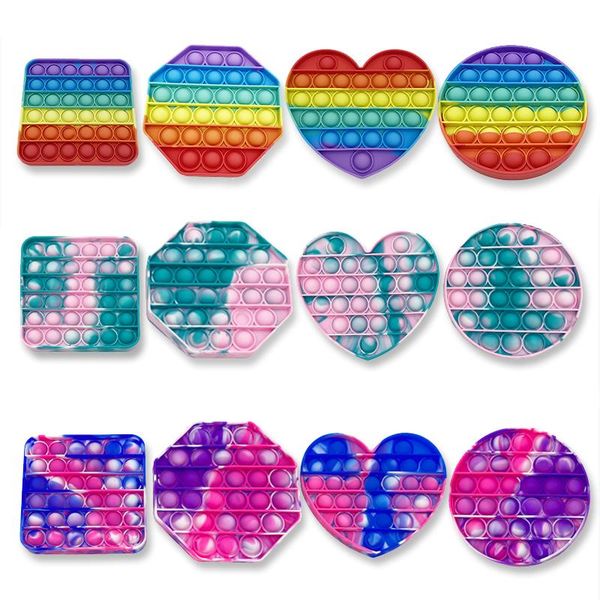 keychains pops it reliver stress toy child rainbow push bubble relieve sensory to autism, Silver
keychains pops it reliver stress toy child rainbow push bubble relieve sensory to autism, Silver