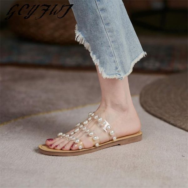 slippers women platform shallow solid color breathable casual shoes summer open toe pearl transparent sapatos das mulheres, Black
slippers women platform shallow solid color breathable casual shoes summer open toe pearl transparent sapatos das mulheres, Black