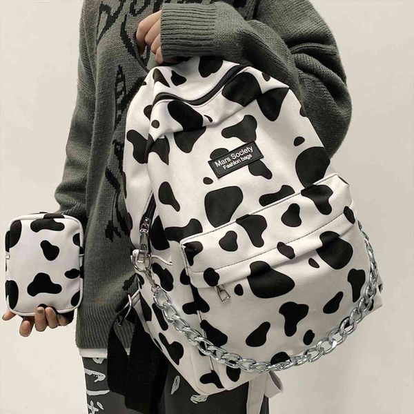 fashion cow print bags kawaii girl schoolbag for college bookbag mochilas trendy women shoulder backpack cute travel rucksack
fashion cow print bags kawaii girl schoolbag for college bookbag mochilas trendy women shoulder backpack cute travel rucksack