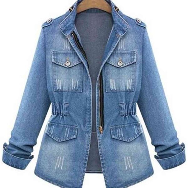 russia spring autumn new noble stars lady streetwear denim jackets blue patchwork pockets buttons cotton turtleneck, Black;brown
russia spring autumn new noble stars lady streetwear denim jackets blue patchwork pockets buttons cotton turtleneck, Black;brown