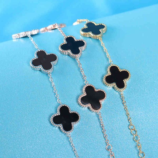 lucky five flowers and four leaf clover bracelet women's japane korean version ins simple personality high sense niche dign lovers', Golden;silver
lucky five flowers and four leaf clover bracelet women's japane korean version ins simple personality high sense niche dign lovers', Golden;silver