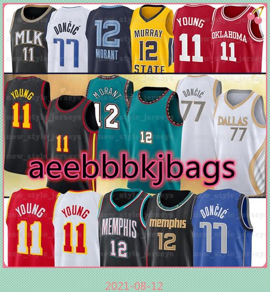 11 trae 77 luka 12 ja young morant doncic basketball jerseys ncaa college jersey, Black;red
11 trae 77 luka 12 ja young morant doncic basketball jerseys ncaa college jersey, Black;red