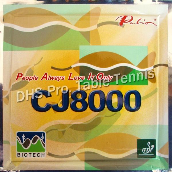 palio cj8000 (biotech) pips-in table tennis / pingpong rubber with sponge (h39-41)(2.2mm) raquets
palio cj8000 (biotech) pips-in table tennis / pingpong rubber with sponge (h39-41)(2.2mm) raquets