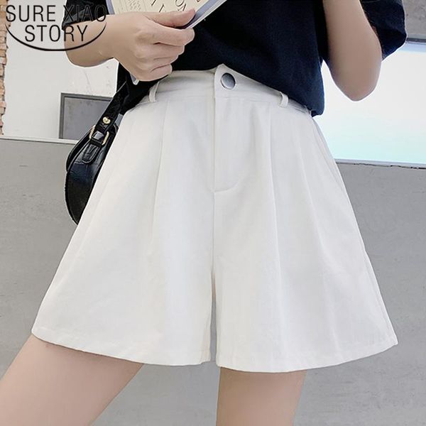women's shorts 2021 summer casual 4xl plus size high waist solid cotton wide leg korean loose street wear white 9002 50, White;black
women's shorts 2021 summer casual 4xl plus size high waist solid cotton wide leg korean loose street wear white 9002 50, White;black