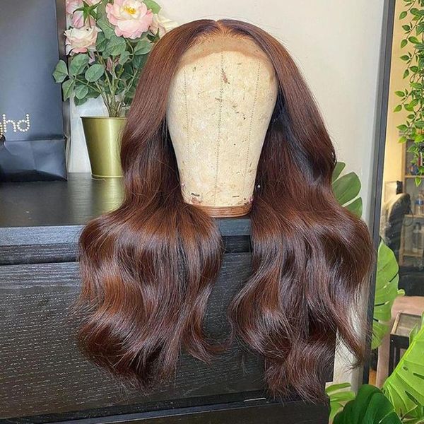 synthetic wigs 26 inch body wave chocolate brown preplucked lace front wig for women with babyhair daily/party deep middle part soft, Black
synthetic wigs 26 inch body wave chocolate brown preplucked lace front wig for women with babyhair daily/party deep middle part soft, Black