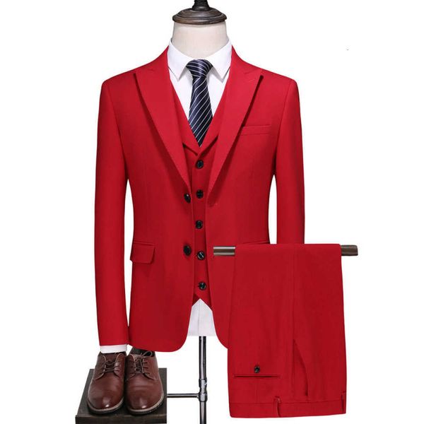 men's suits & blazers red autumn from men of three fashion garments business blazers thin suit groom wedding jacket luxury men's p, White;black
men's suits & blazers red autumn from men of three fashion garments business blazers thin suit groom wedding jacket luxury men's p, White;black
