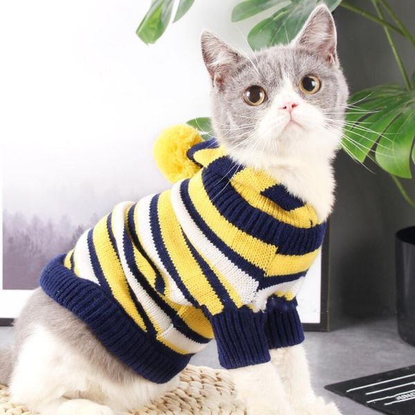 cat costumes fashion pet costume stripe hoodie pullover coats jacket clothes for outfit warm clothing sweatshirt
cat costumes fashion pet costume stripe hoodie pullover coats jacket clothes for outfit warm clothing sweatshirt