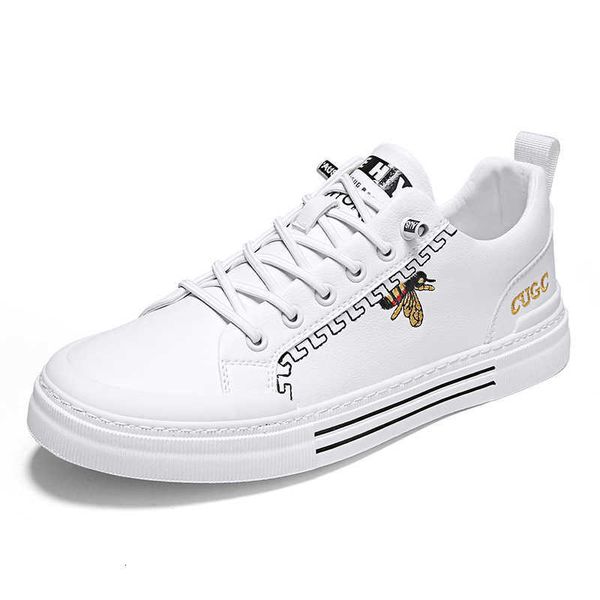 fashion small white shoes lazy casual leather soft soled men's autumn and winter net red youth breathable board, Black
fashion small white shoes lazy casual leather soft soled men's autumn and winter net red youth breathable board, Black