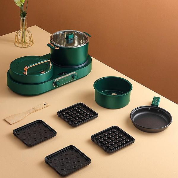 life 6-in-1 multifunctional breakfast- machine with sandwich maker,waffle maker,panini press maker,pan,pot,egg steamer. electric ski skillet
life 6-in-1 multifunctional breakfast- machine with sandwich maker,waffle maker,panini press maker,pan,pot,egg steamer. electric ski skillet