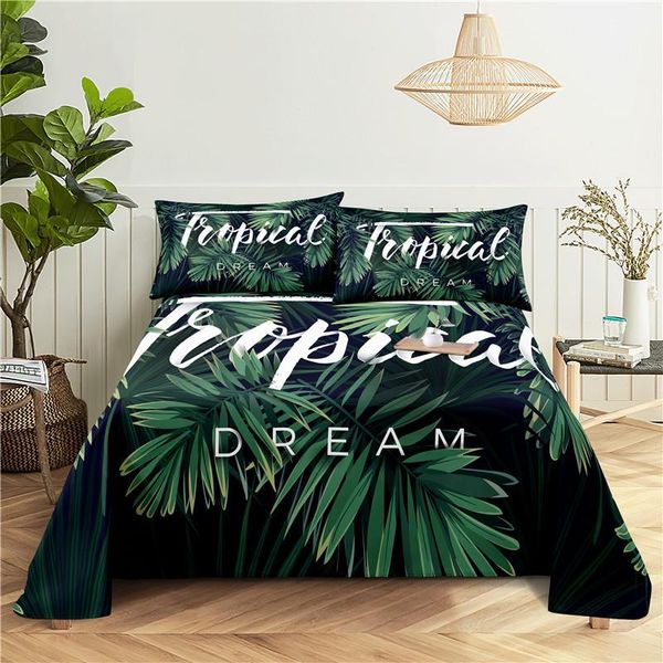 sheets & sets creative leaves bedding sheet home digital printing polyester bed flat with case print
sheets & sets creative leaves bedding sheet home digital printing polyester bed flat with case print
