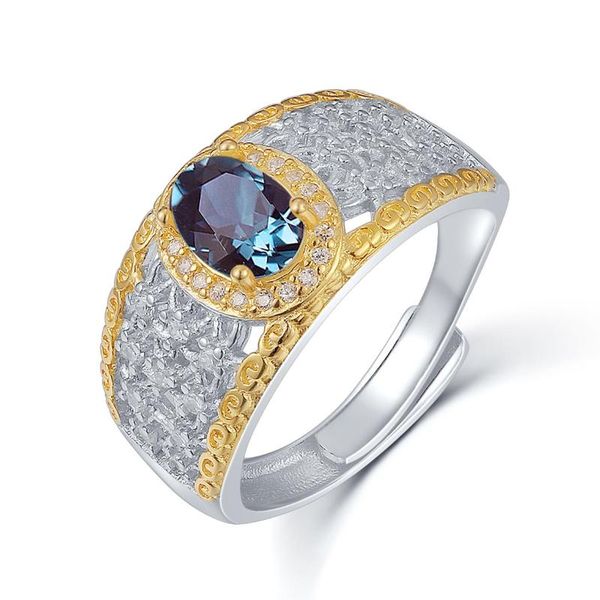 cluster rings two tone plated in 925 sterling silver jewelry lab grown alexandrite ring 0.75ct wedding for women man, Golden;silver
cluster rings two tone plated in 925 sterling silver jewelry lab grown alexandrite ring 0.75ct wedding for women man, Golden;silver