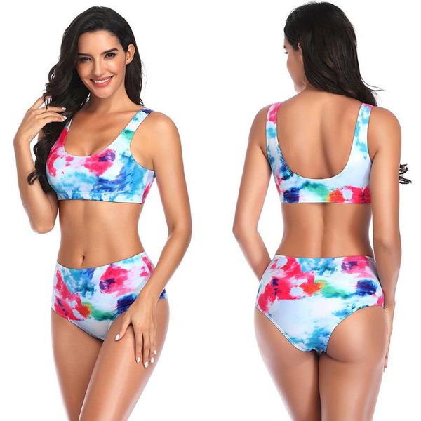women's swimwear yong girls bikini set women swimsuit two piece pink gradient 2021 tie dye beach dress bathing swim suit, White;black
women's swimwear yong girls bikini set women swimsuit two piece pink gradient 2021 tie dye beach dress bathing swim suit, White;black